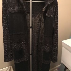 Miss me light weight long jacket/ cardigan